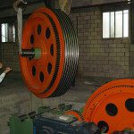 Installation of second capstan weel