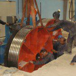 Installation of Capstan weels in MESC-Fujikura cable, Jordan