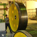 Installation of capstan weels