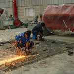 The final preparing of loading plate