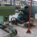 he connection of new and old parts of stranding line