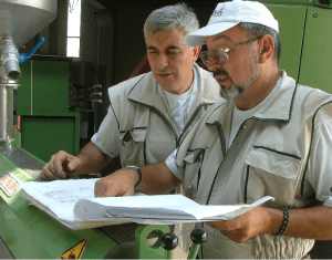 Checking of documentation, SAUDI ARABIA, Riyadh Cable Companies, installation of TROESTER CCV line for Milliken cables.