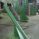 Devices for guiding of wires for armouring was installed in special angles