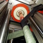 he setting up of semiconductive and waterblocking tapes