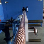 The first step of seting up of waterblocking tape