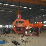 Assembling of Take Up on Drum Twist stranding line in Leshan, China
